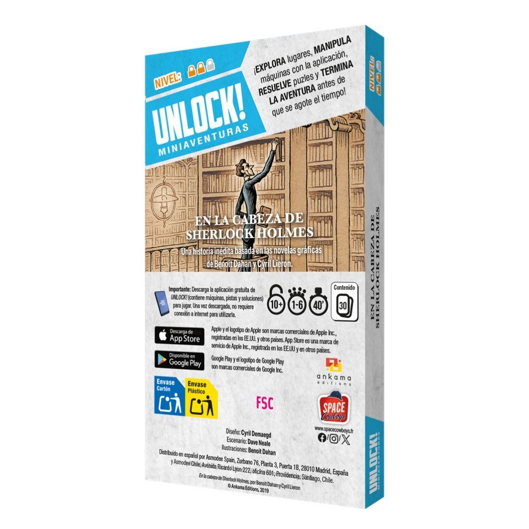 Unlock! Miniaventuras En La Cabeza De Sherlock Holmes