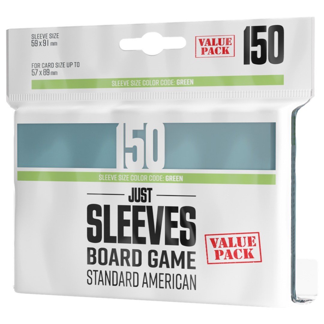 Fundas 59x91 mm - Just Sleeves Standard American x150