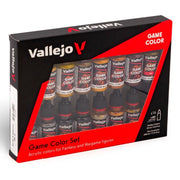 Acrílico Game Color Set X16 - Cuero Y Metal