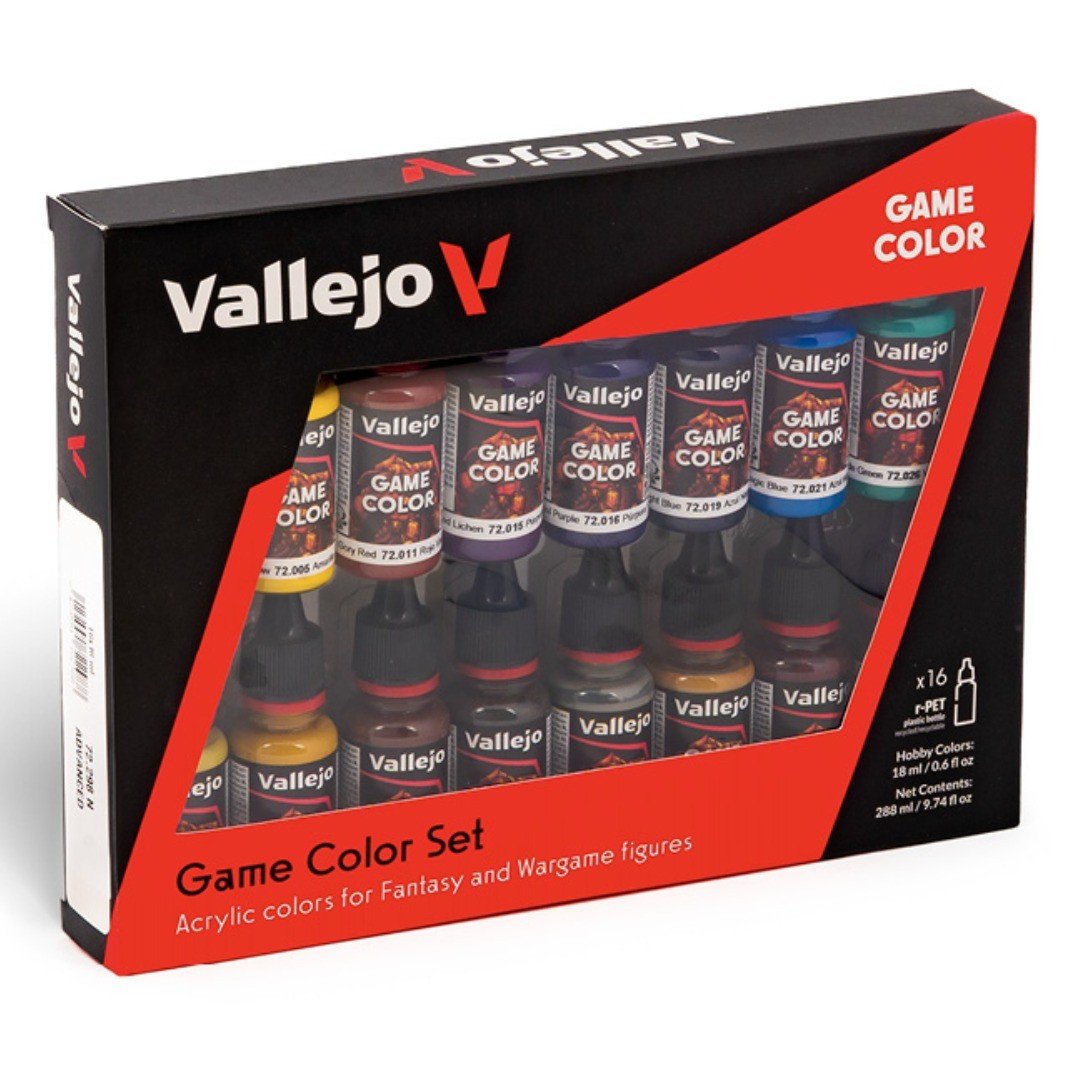 Acrílico Game Color Set X16 - Avanzado