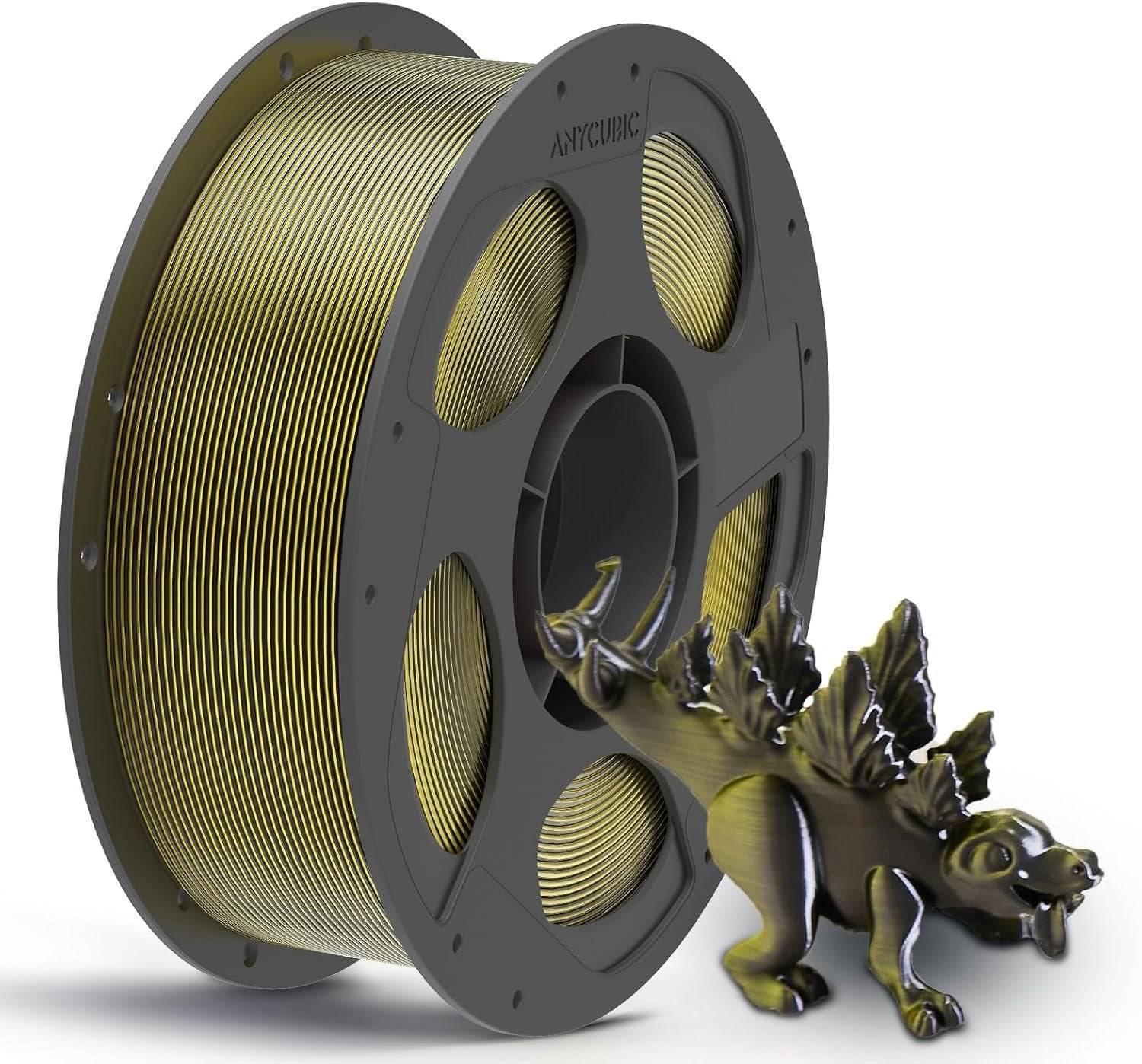 Filamento Anycubic Impresión 3d Pla Silk Dualcolor 1.75m 1kg