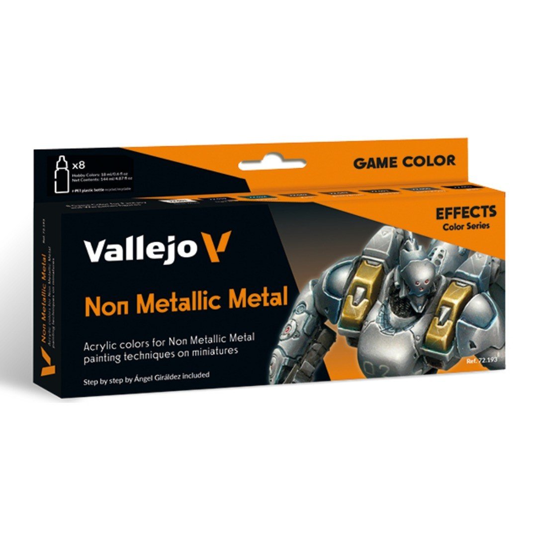 Acrílico Game Color Set X8 - Non Metallic Metal