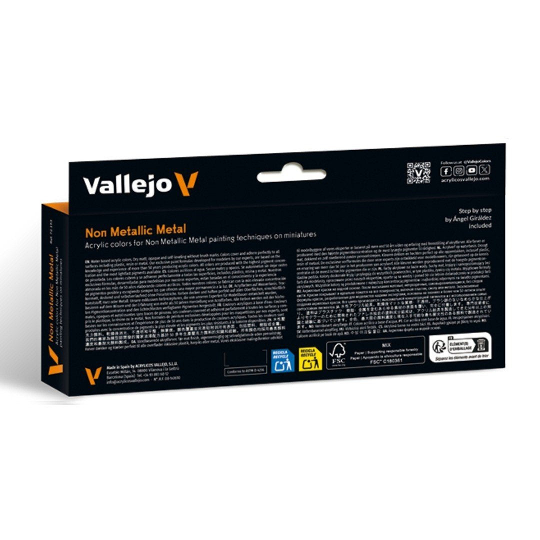 Acrílico Game Color Set X8 - Non Metallic Metal