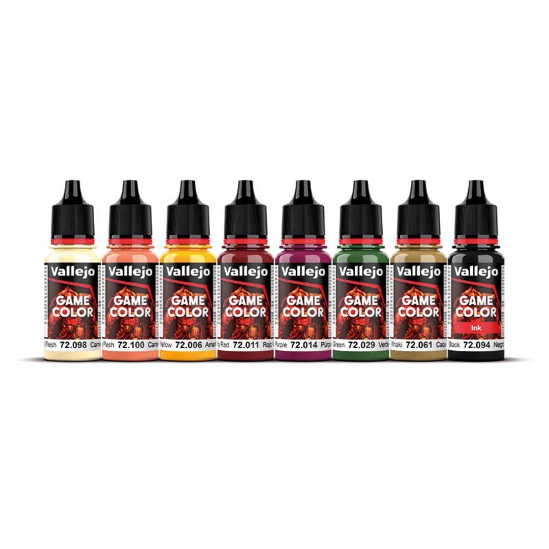 Acrílico Game Color Set X8 - Dragones Aztecas