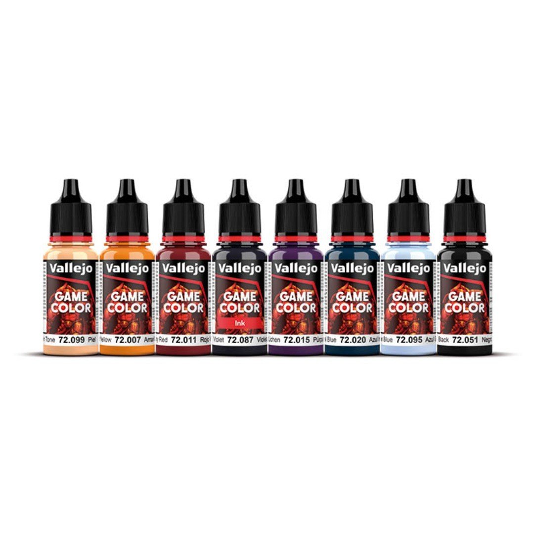 Acrílico Game Color Set X8 - Dragones Púrpuras