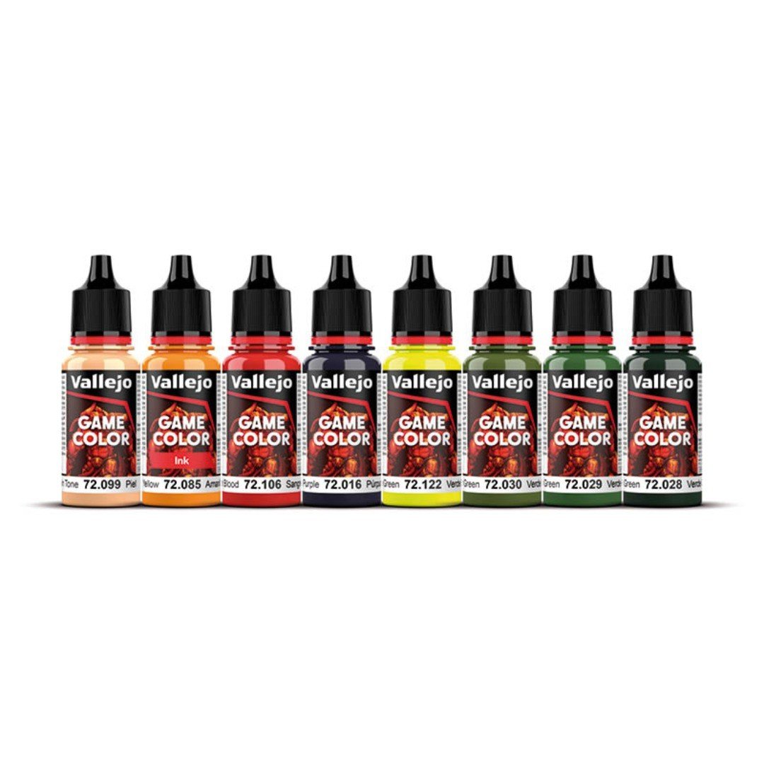 Acrílico Game Color Set X8 - Orcos Y Goblins