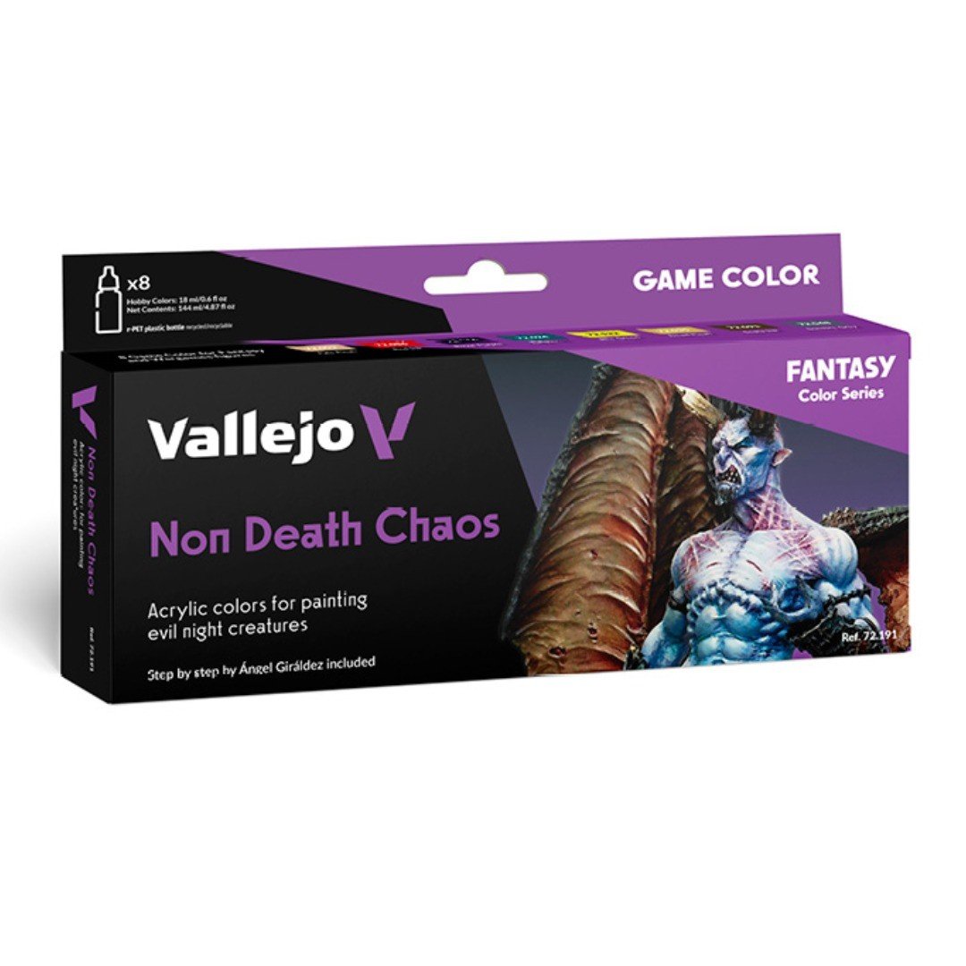 Acrílico Game Color Set X8 - Caos Sin Muerte
