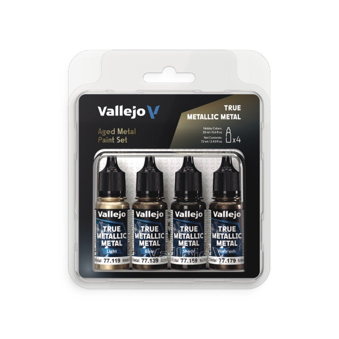 True Metallic Metal Set X4 - Metal Envejecido