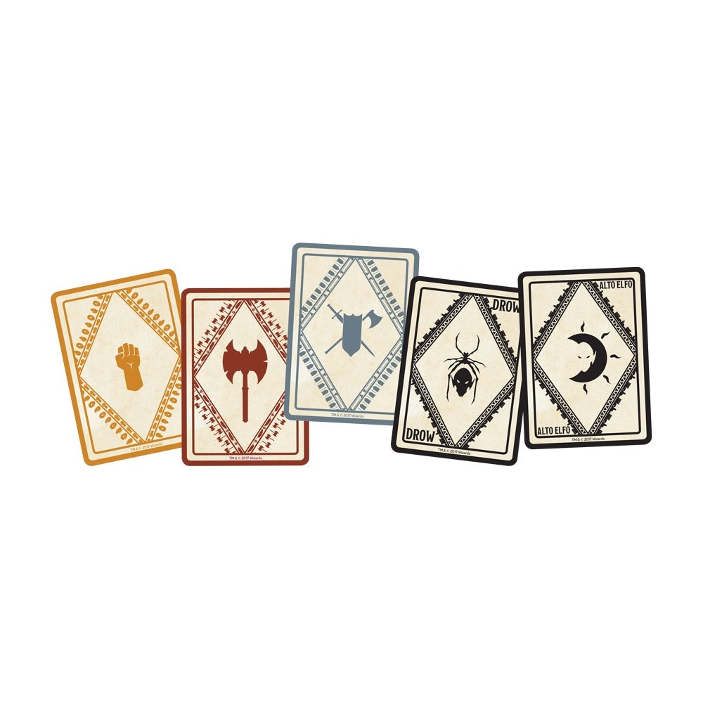 D&D: Poderes marciales y razas / Spellbook Cards - ING