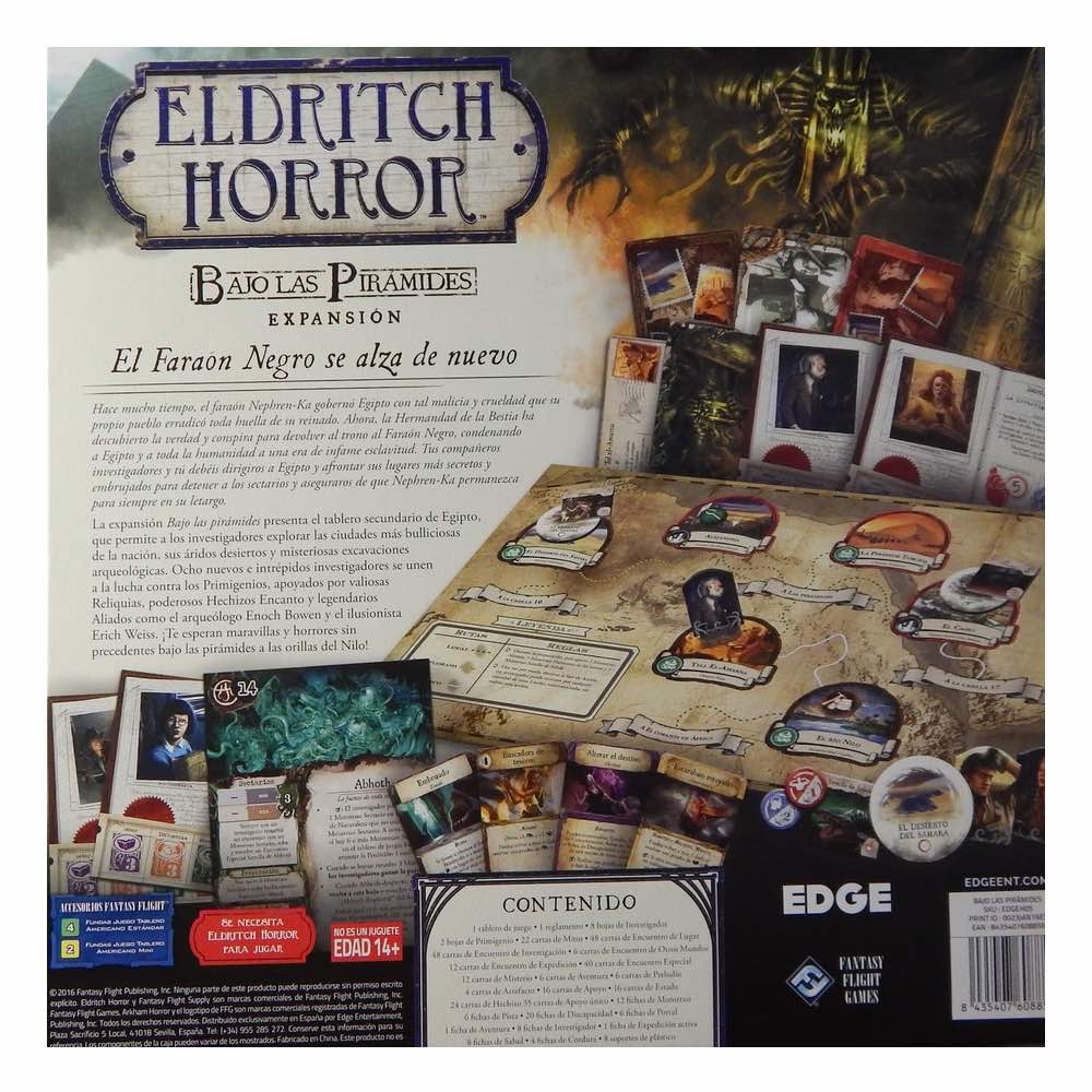 Eldritch Horror: Bajo las pirámides