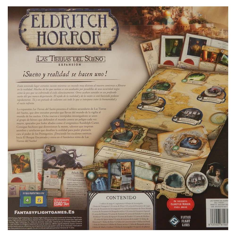 Eldritch Horror: Las Tierras del Sueño