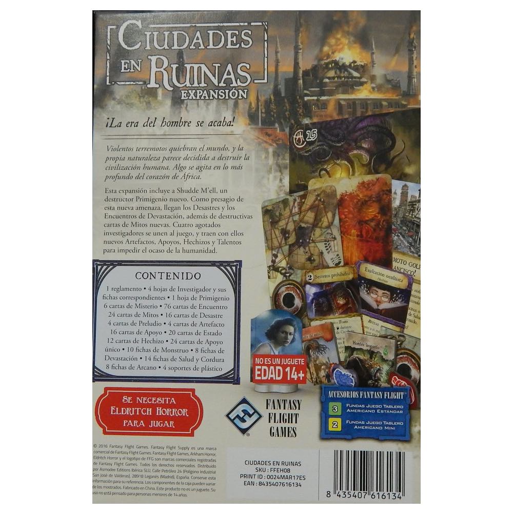 Eldritch Horror: Ciudades en ruinas