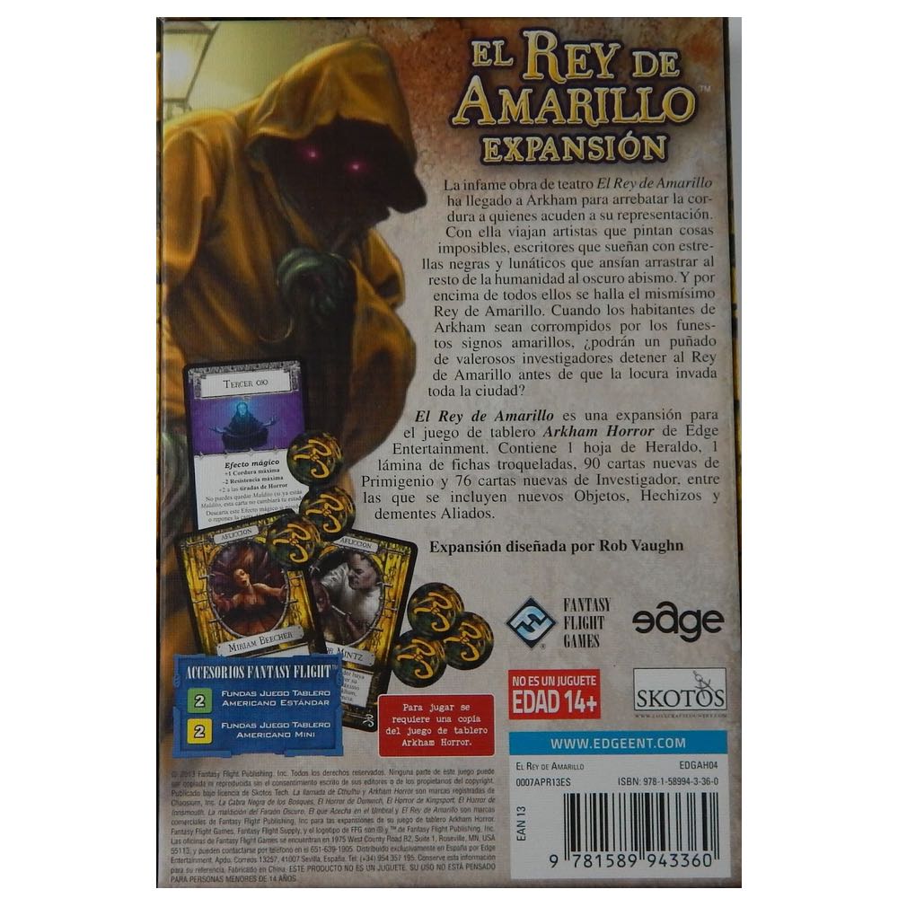 Arkham Horror: El Rey de Amarillo