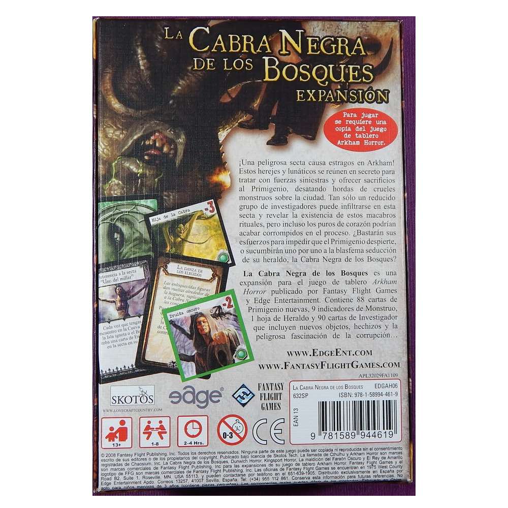 Arkham Horror: La Cabra Negra de los Bosques