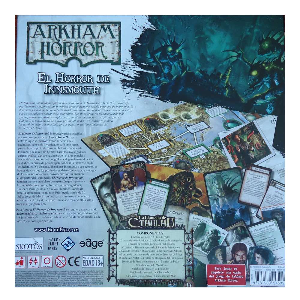 Arkham Horror: El Horror de Innsmouth