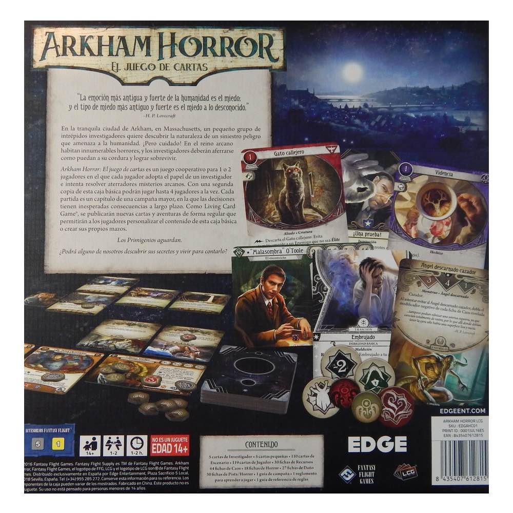 Arkham Horror: El juego de cartas