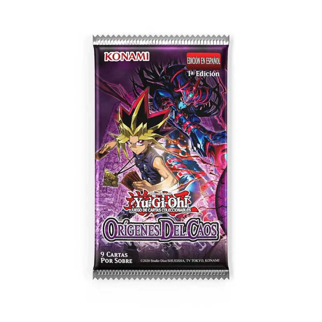 Yu-Gi-Oh! Orígenes Del Caos - X1 Sobre - Esp