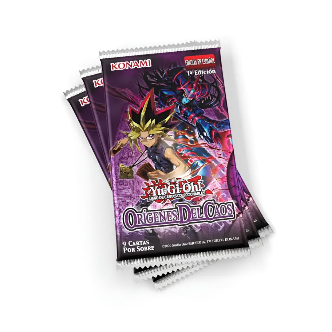 Yu-Gi-Oh! Orígenes Del Caos - X1 Sobre - Esp