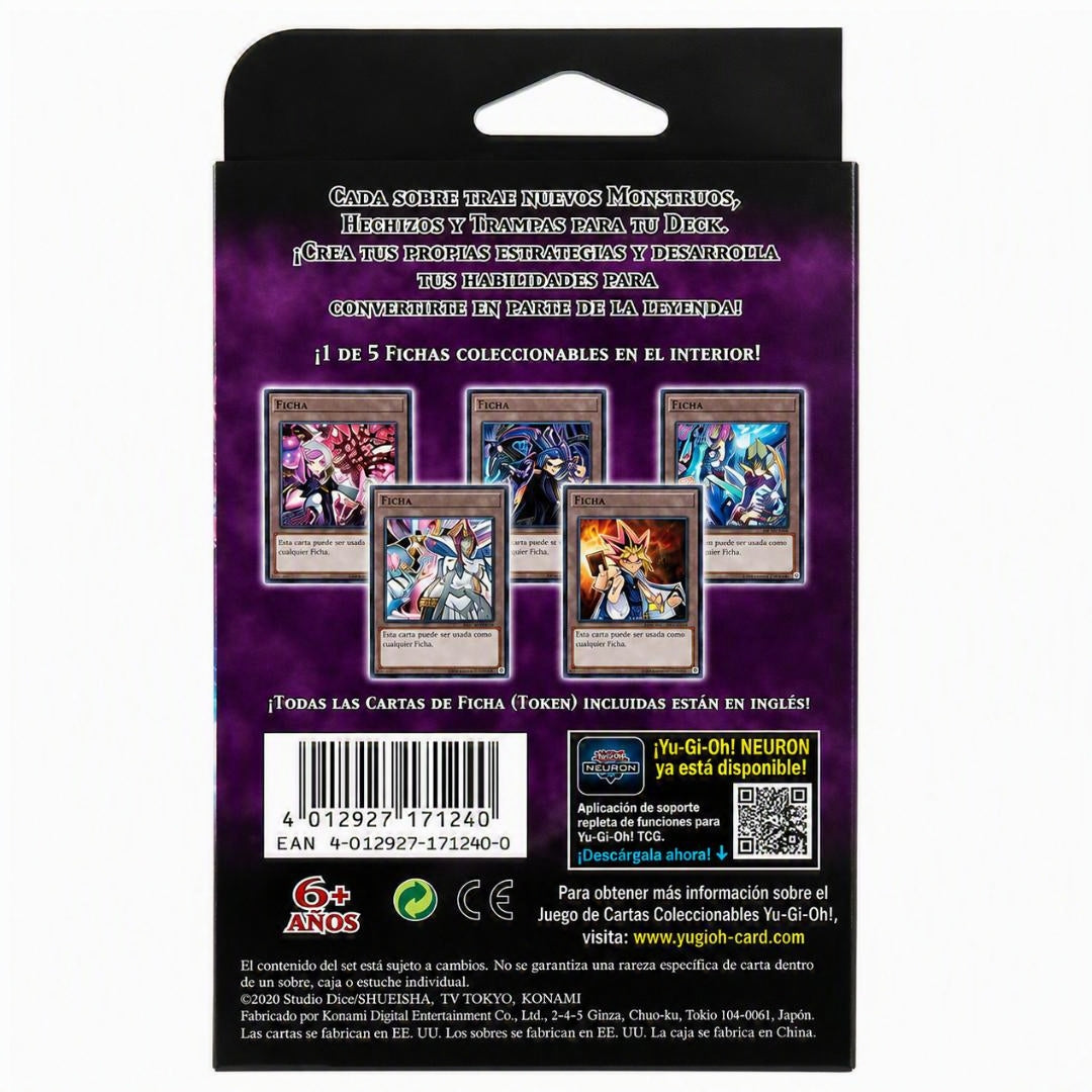 Yu-Gi-Oh! Orígenes Del Caos Token Box - X3 Sobres - Esp