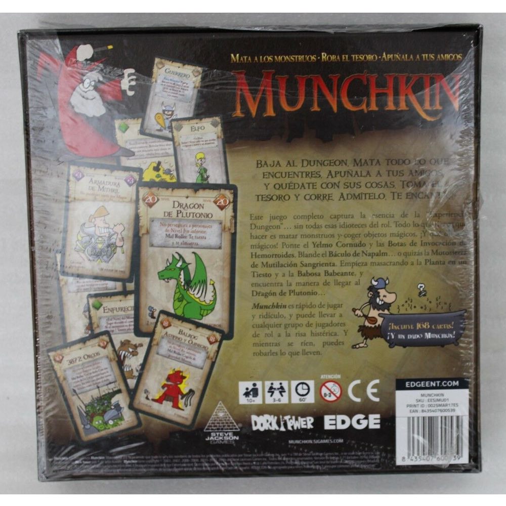 Munchkin - Juego de Cartas