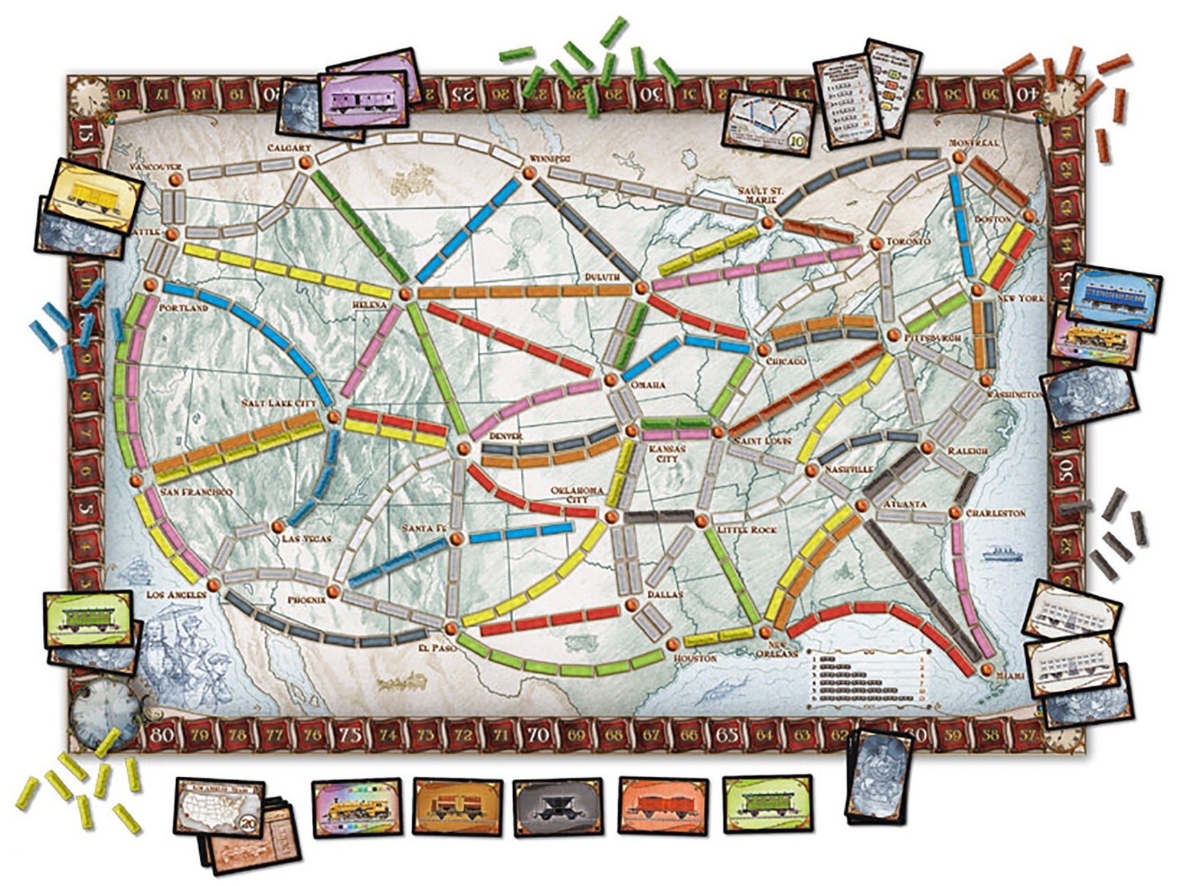Ticket to Ride - Aventureros Al Tren - ENG