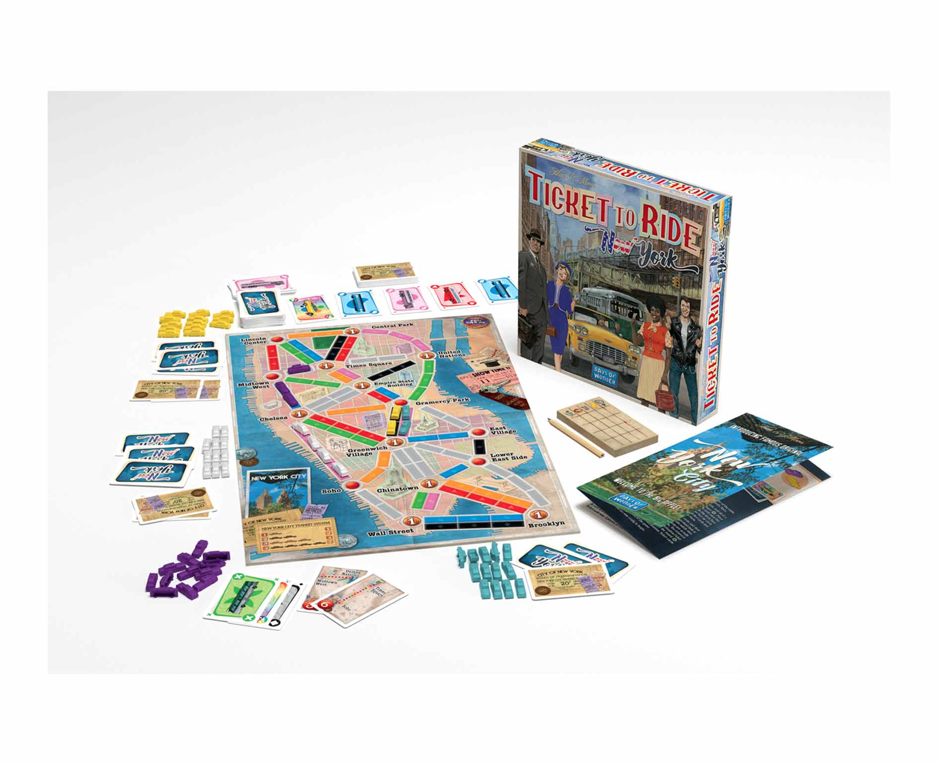 Ticket to Ride Express: New York City 1960