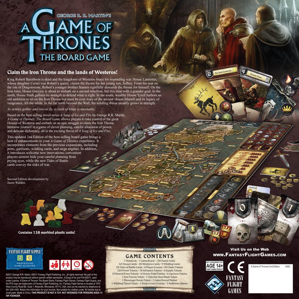 A Game of Thrones Boardgame 2nd Edition