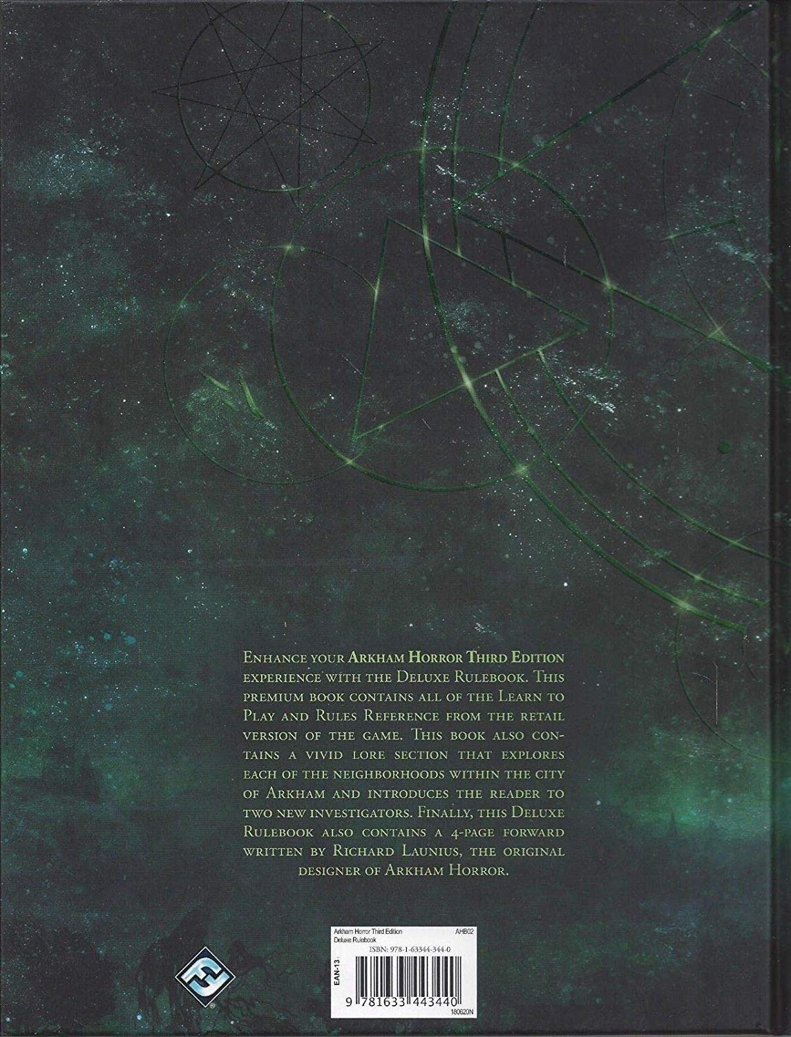 Arkham Horror 3rd Edition Deluxe Rulebook