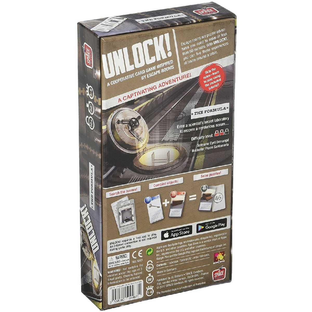 Unlock! The Formula