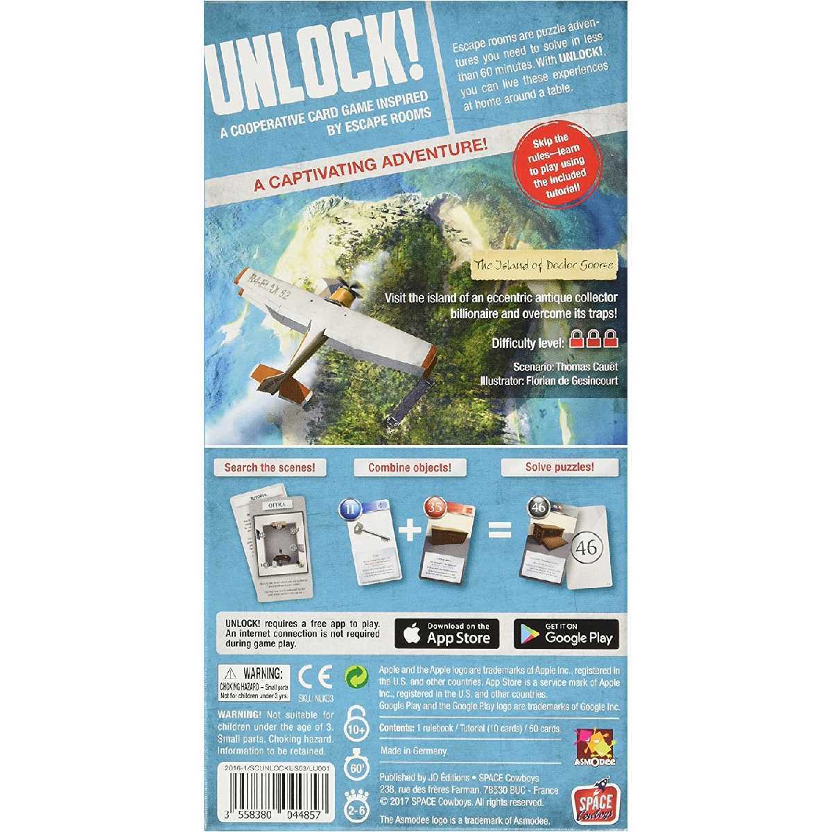 Unlock! The island of Doctor Goorse