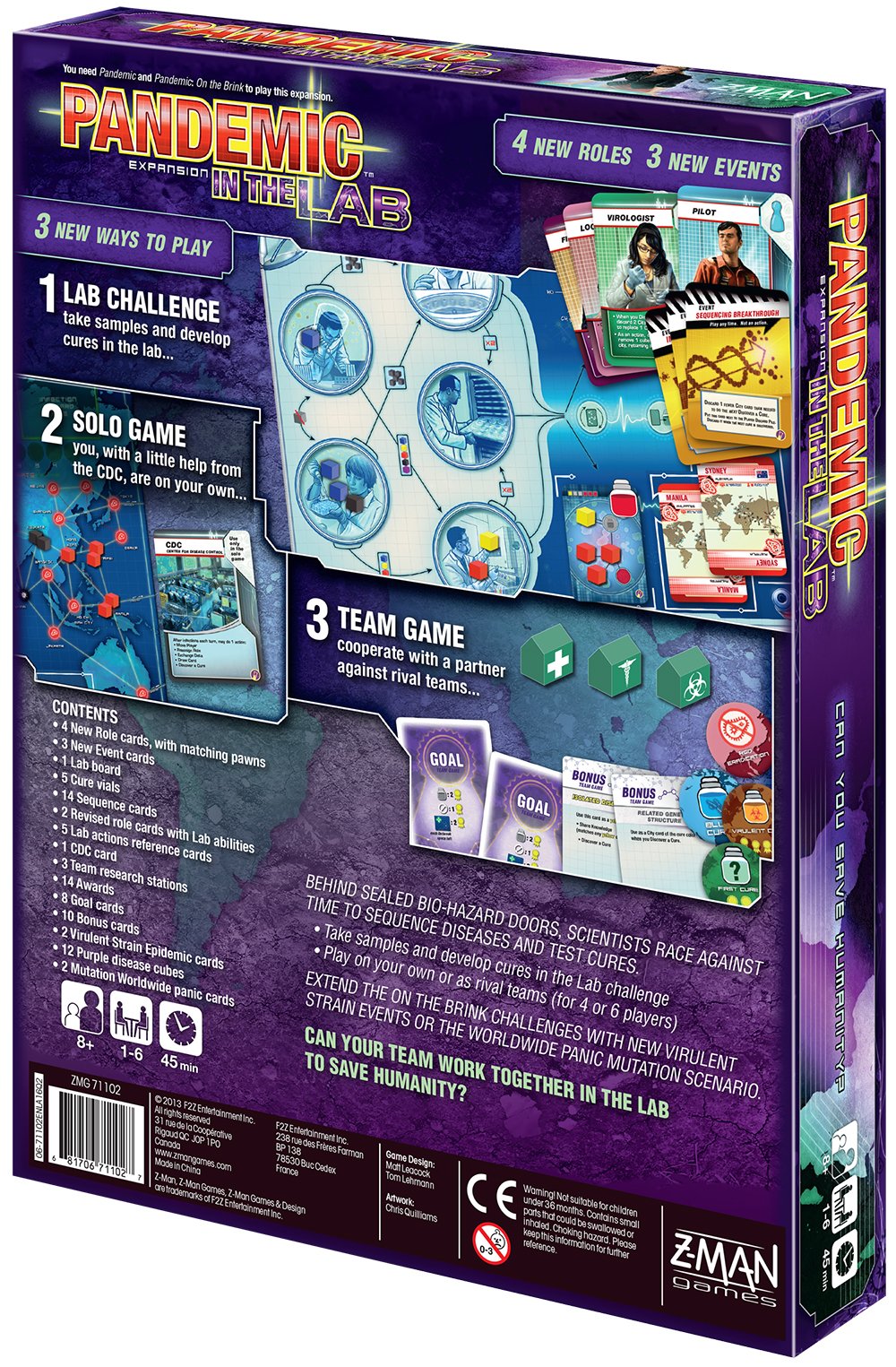 Pandemic: In the Lab