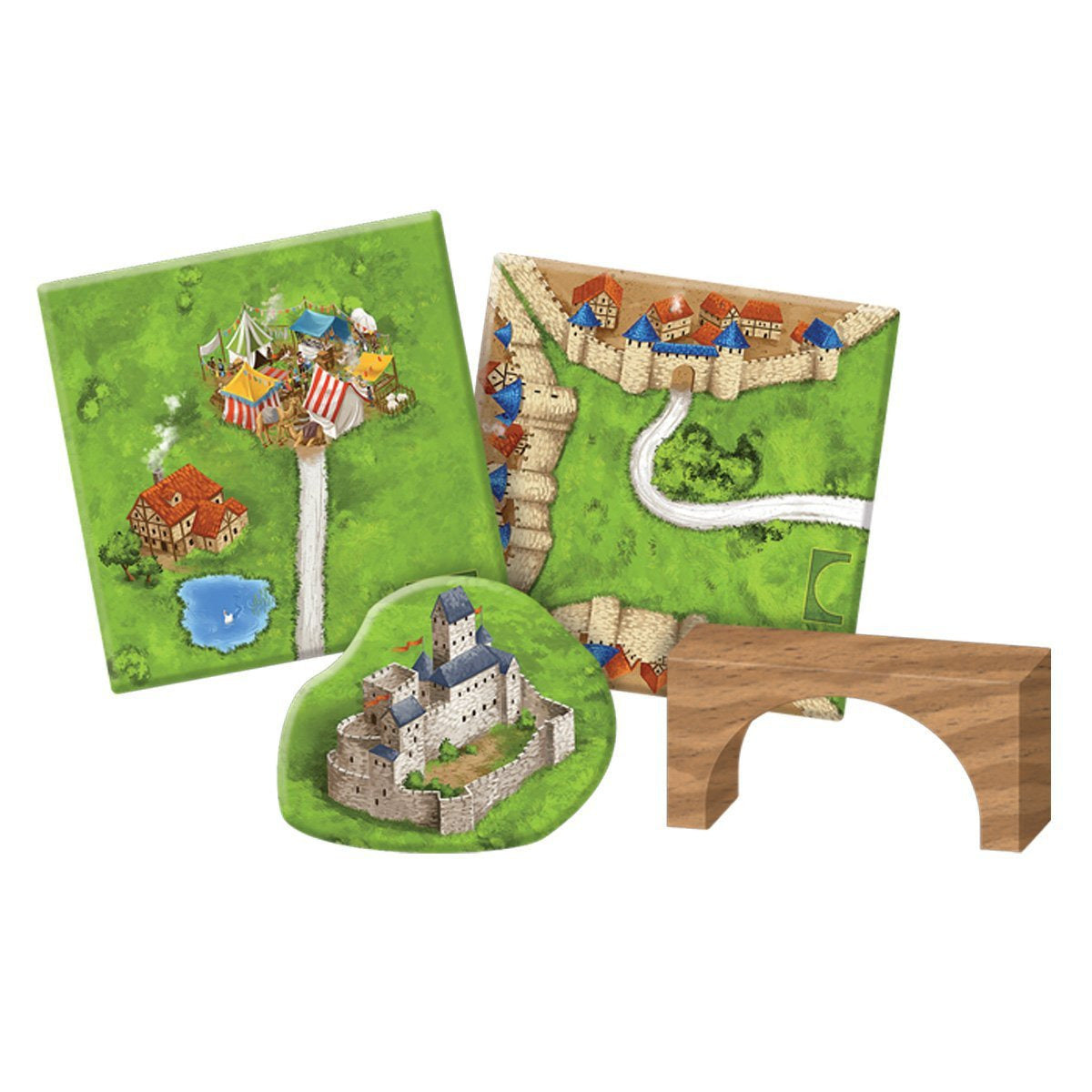 Carcassonne Exp 8: Bridges Castles and Bazaars