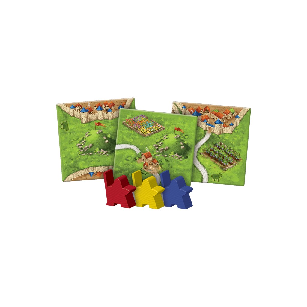 Carcassonne Exp 9: Hills & Sheep