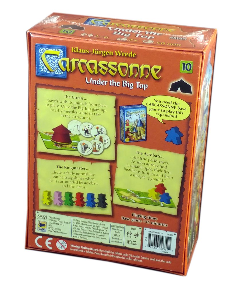 Carcassonne Exp 10: Under the Big Top