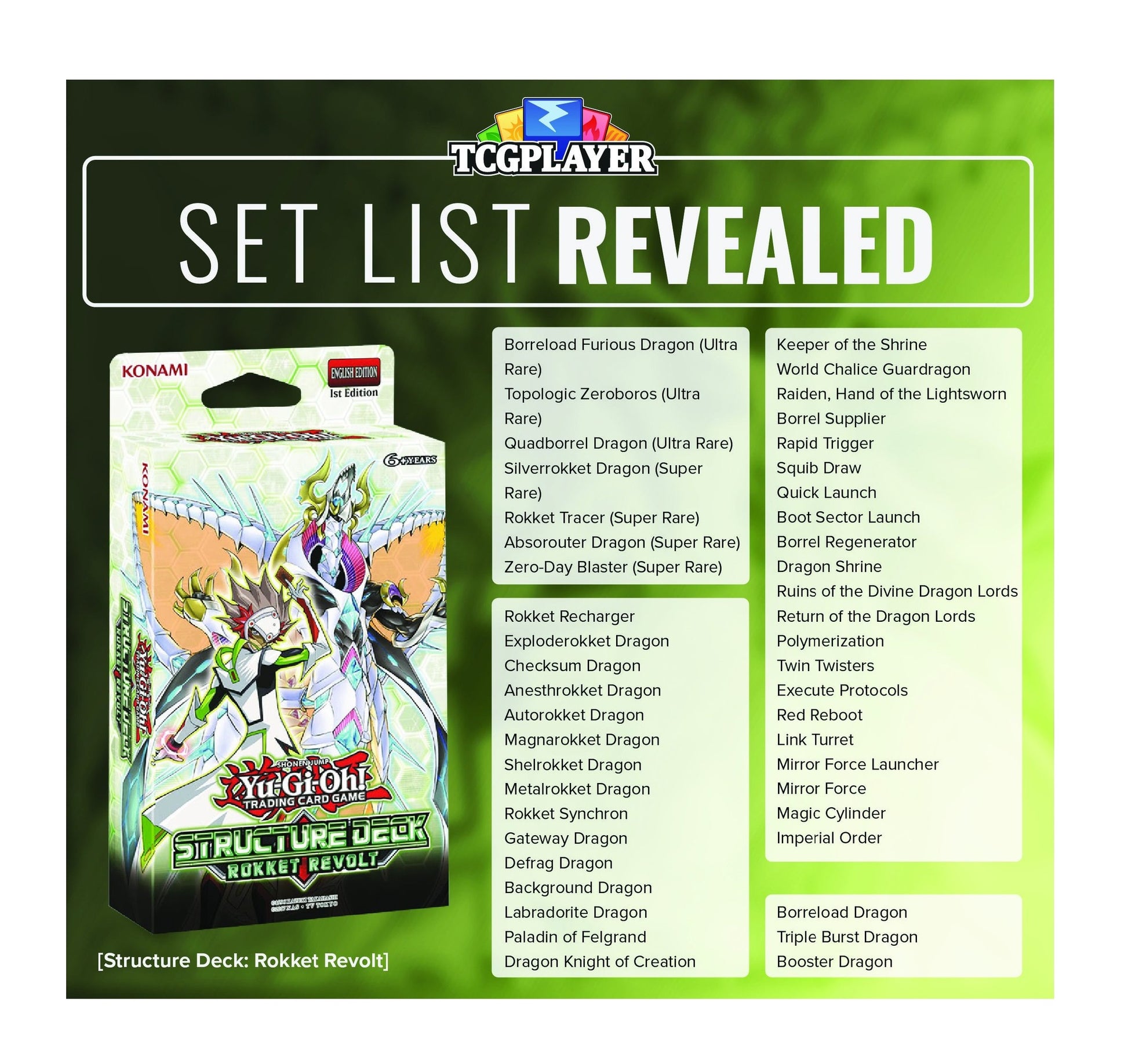 Yu-Gi-Oh! - Structure Deck Rokket Revolt - Ing