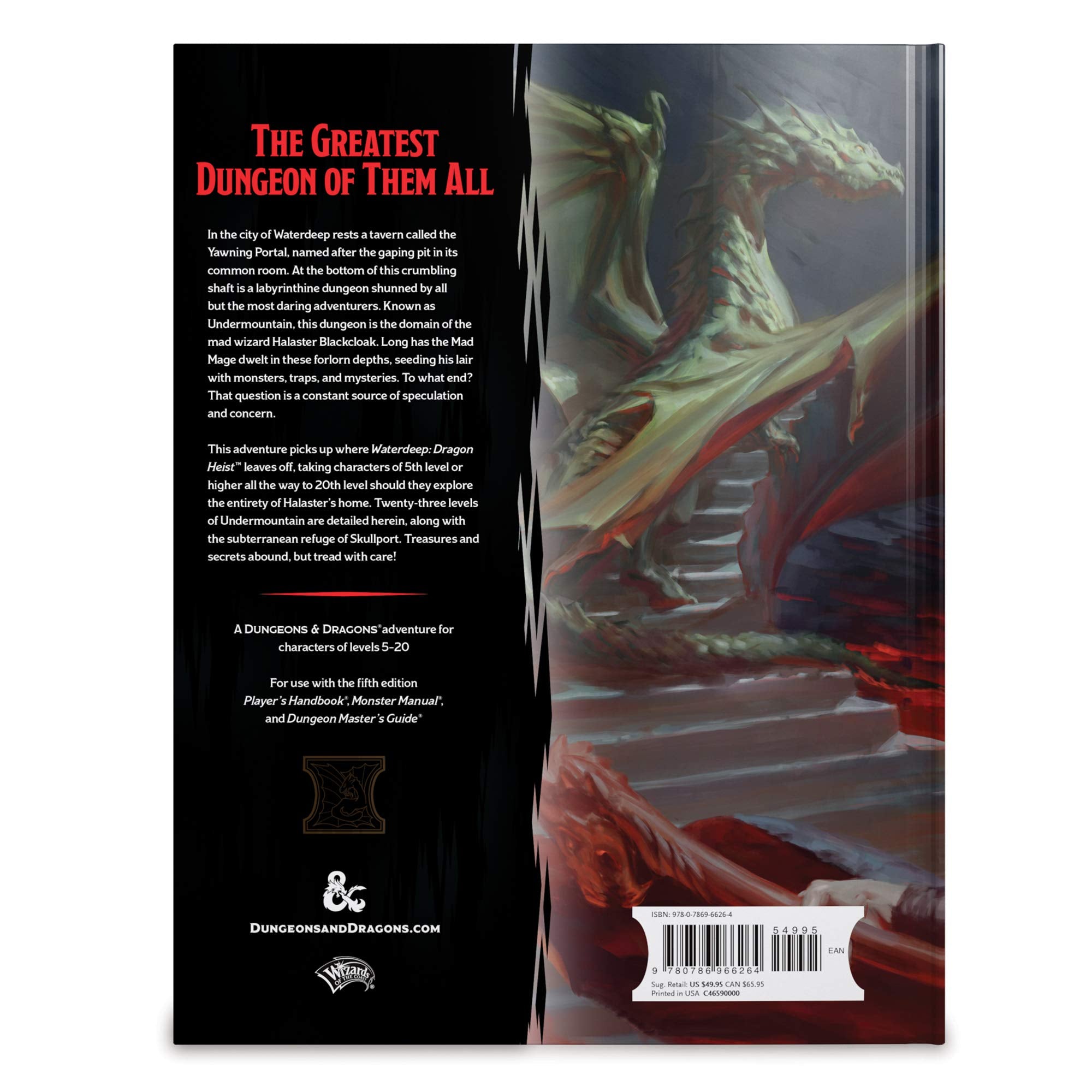 Dungeons & Dragons (5Th Ed.): Dungeon Of The Mad Mage