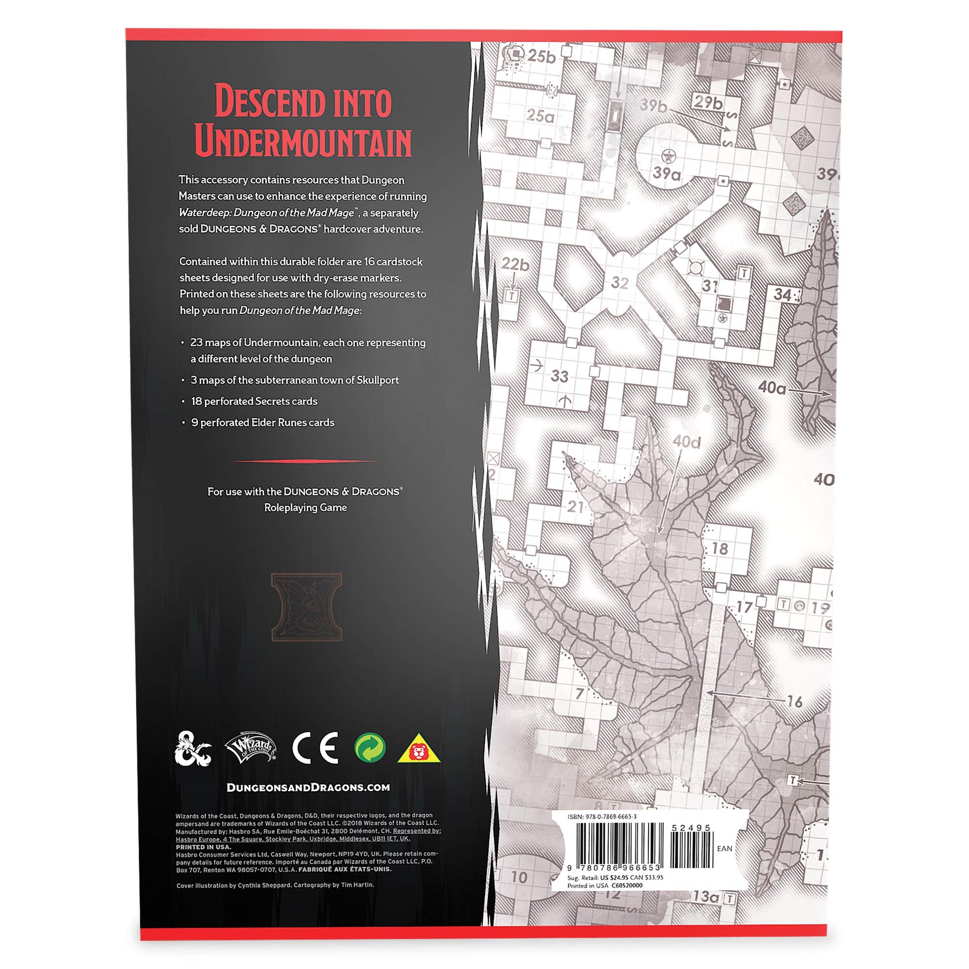 D&D Waterdeep: Dungeon of the Mad Mage Maps and Miscellany