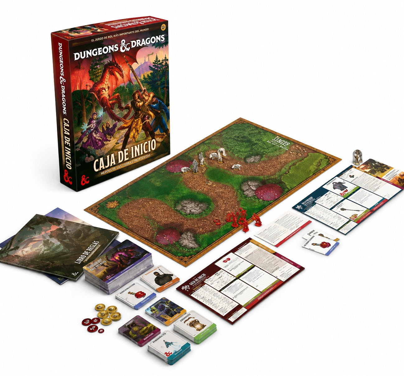 Dungeons & Dragons: Caja De Inicio Héroes De Las Tierras Fronterizas