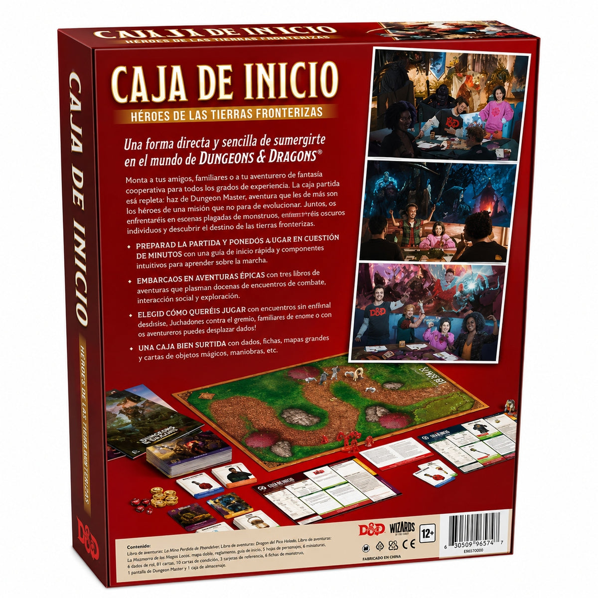 Dungeons & Dragons: Caja De Inicio Héroes De Las Tierras Fronterizas
