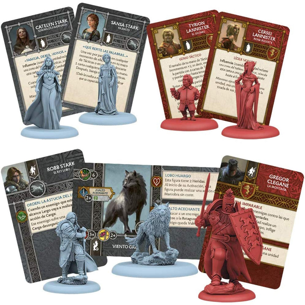 Canción De Hielo Y Fuego: Juego De Miniaturas