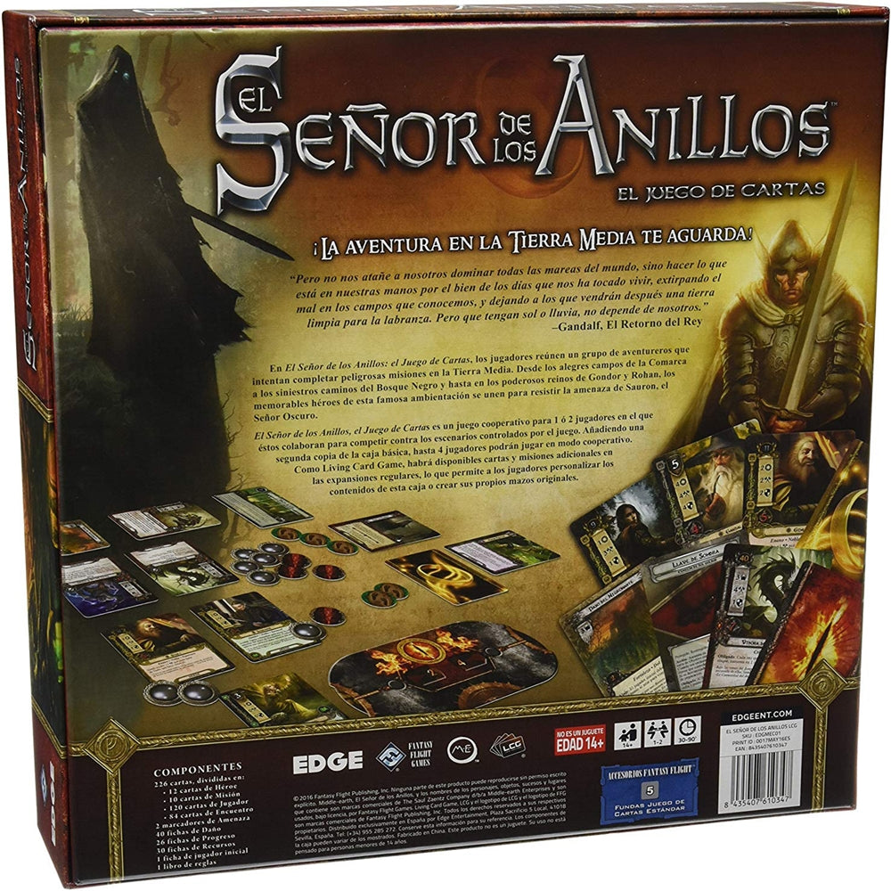 El Señor De Los Anillos: Caja Básica