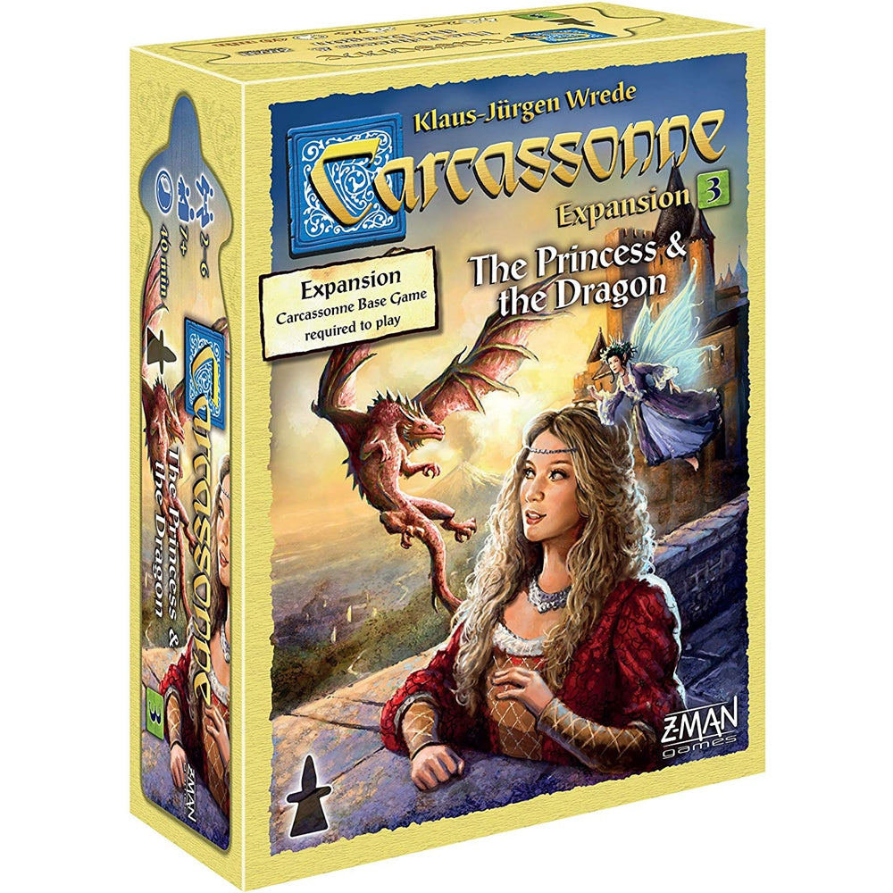 Carcassonne Exp 3: The Princess & The Dragon