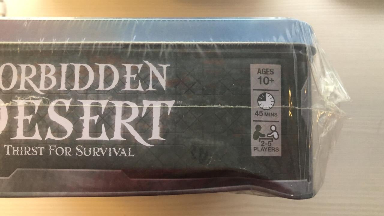 Forbidden Desert Thirst For Survival AV