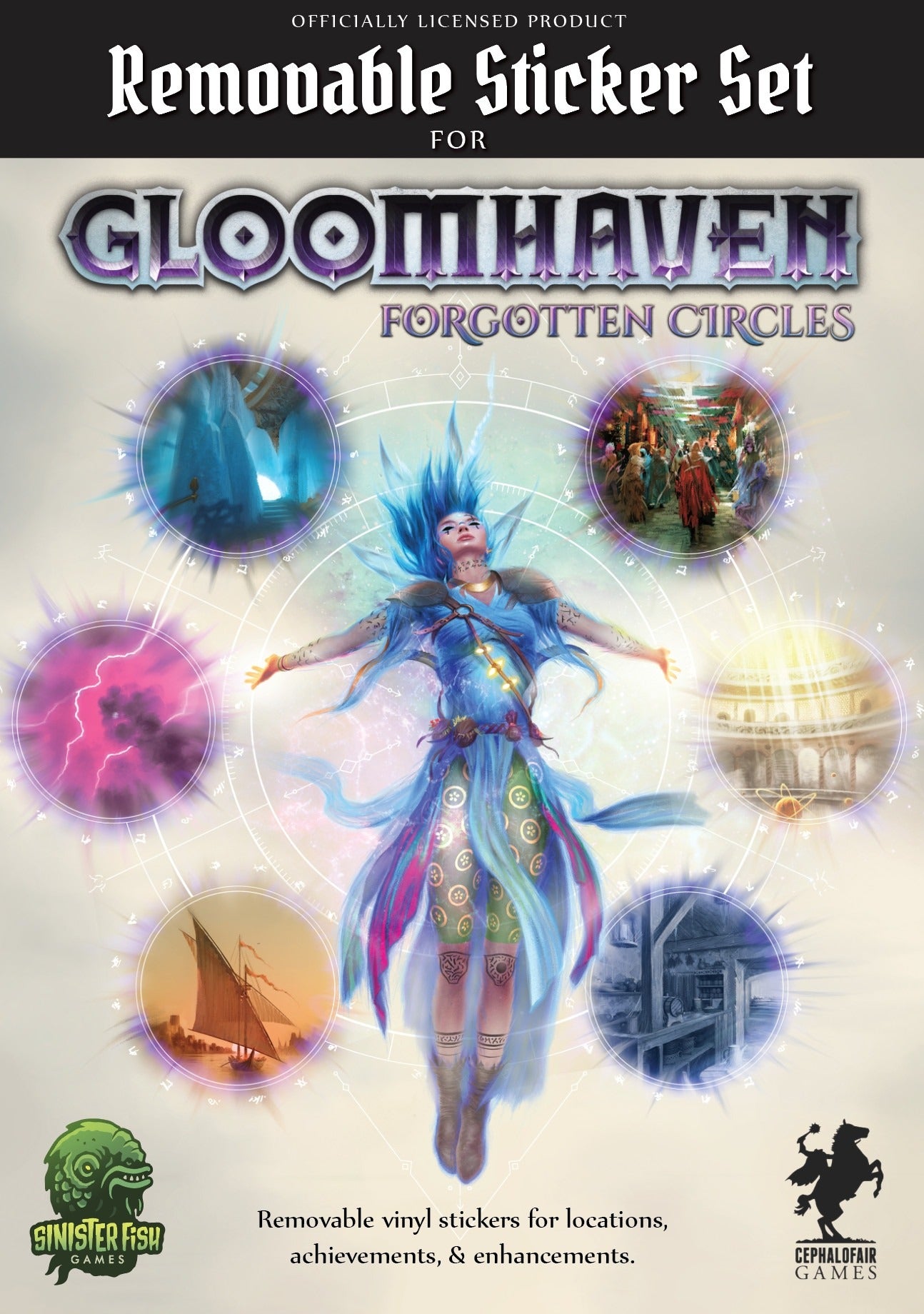 Gloomhaven Sticker Set: Forgotten Circle