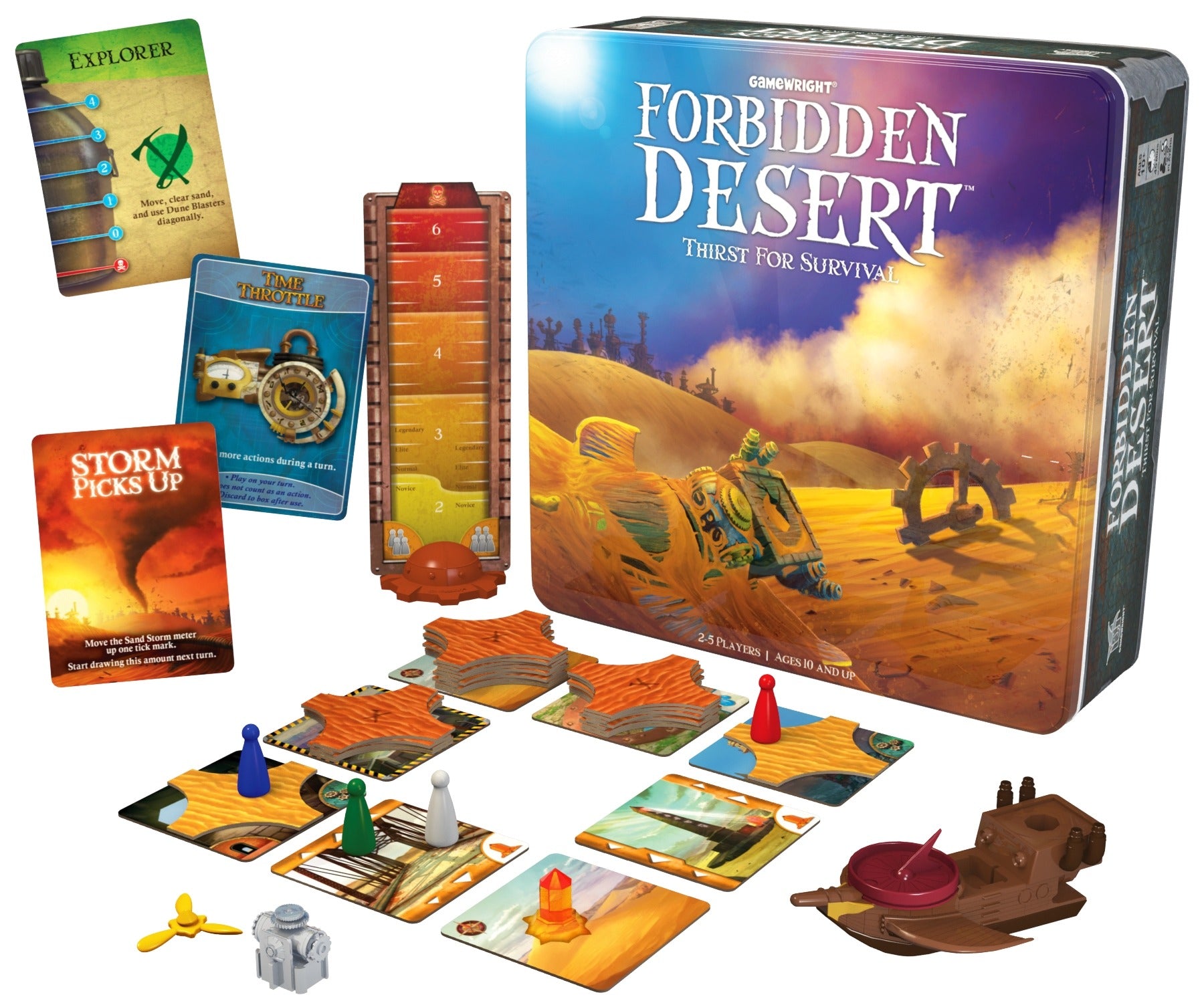 Forbidden Desert Thirst For Survival
