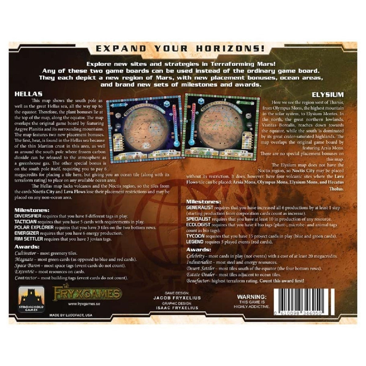 Terraforming Mars: Hellas & Elysium Del Otro Lado De Marte