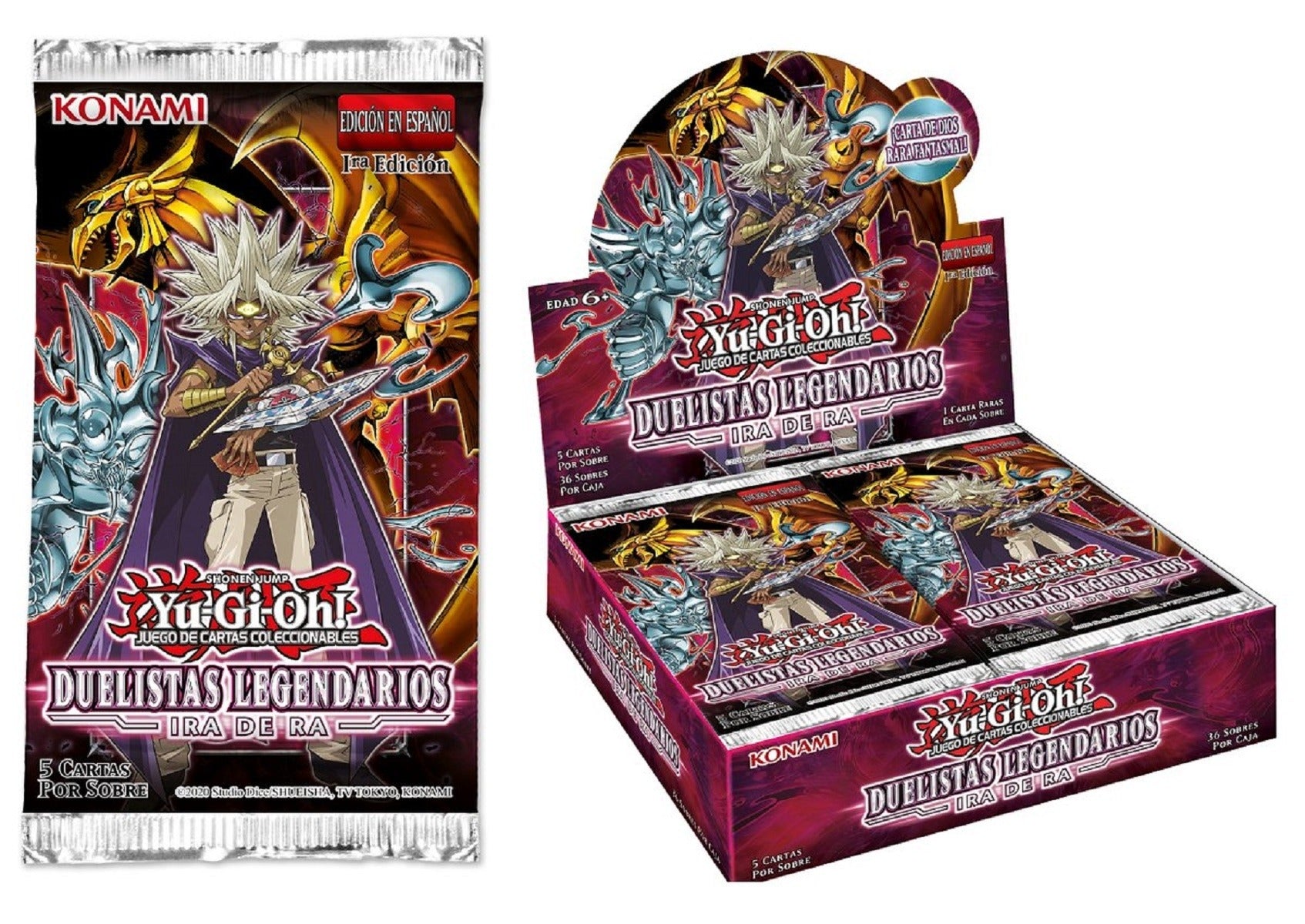 Duelistas Legendarios: Ira de Ra - Display