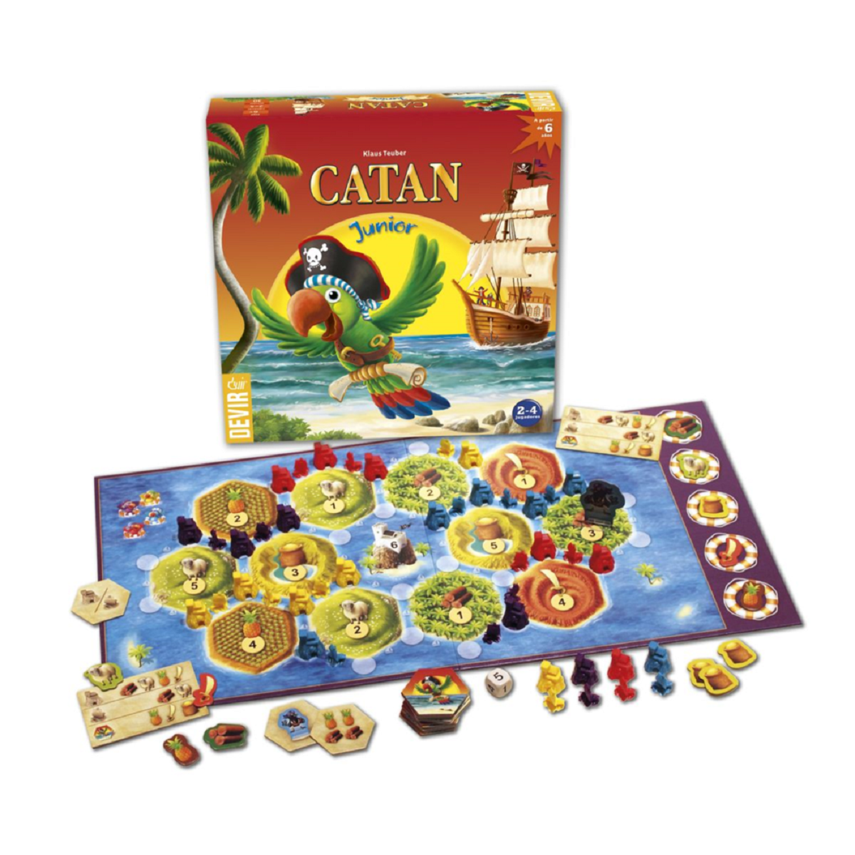Catan Junior - Juego de Mesa Infantil