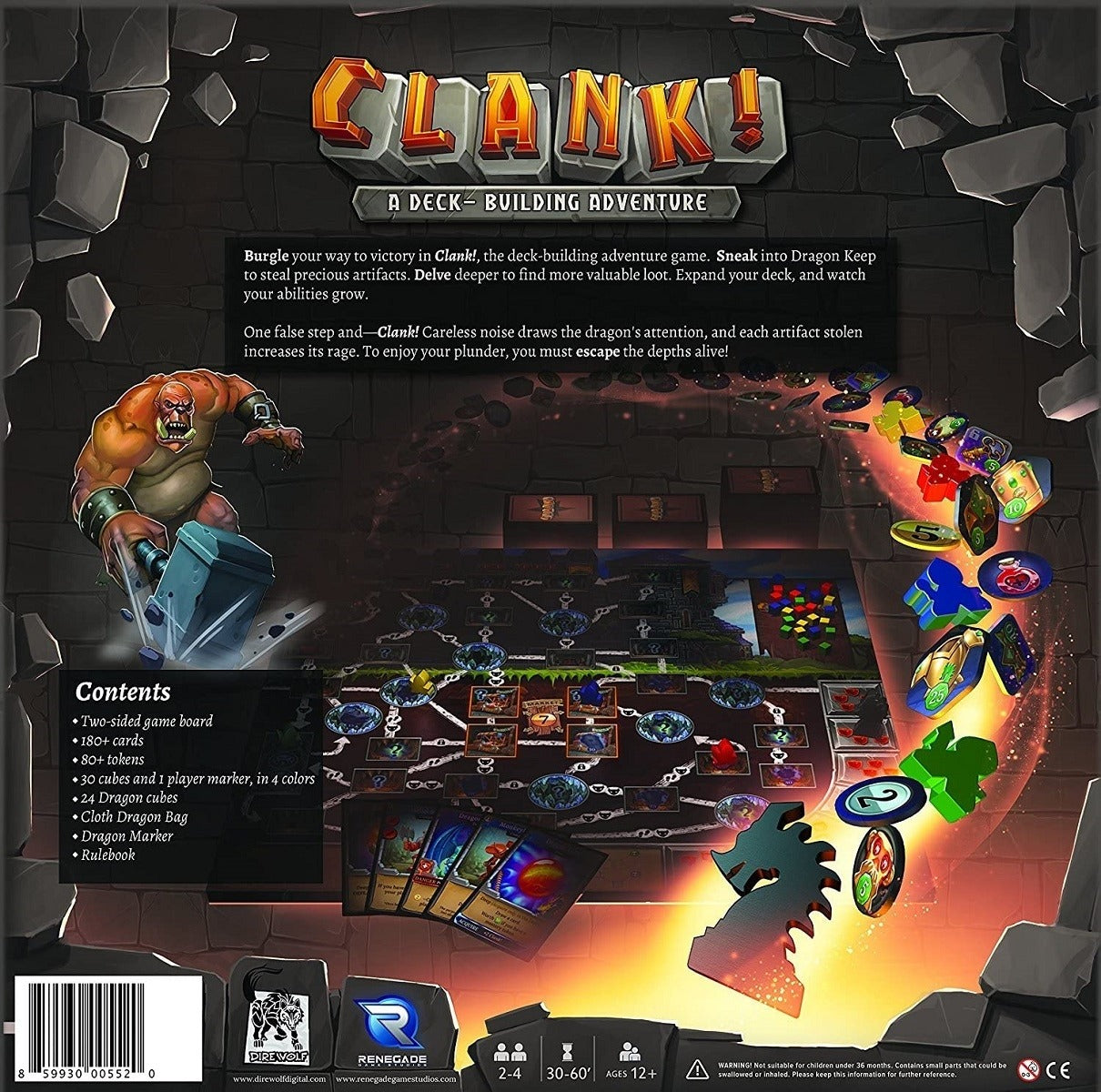 Clank! una Aventura de Construcción de Mazos