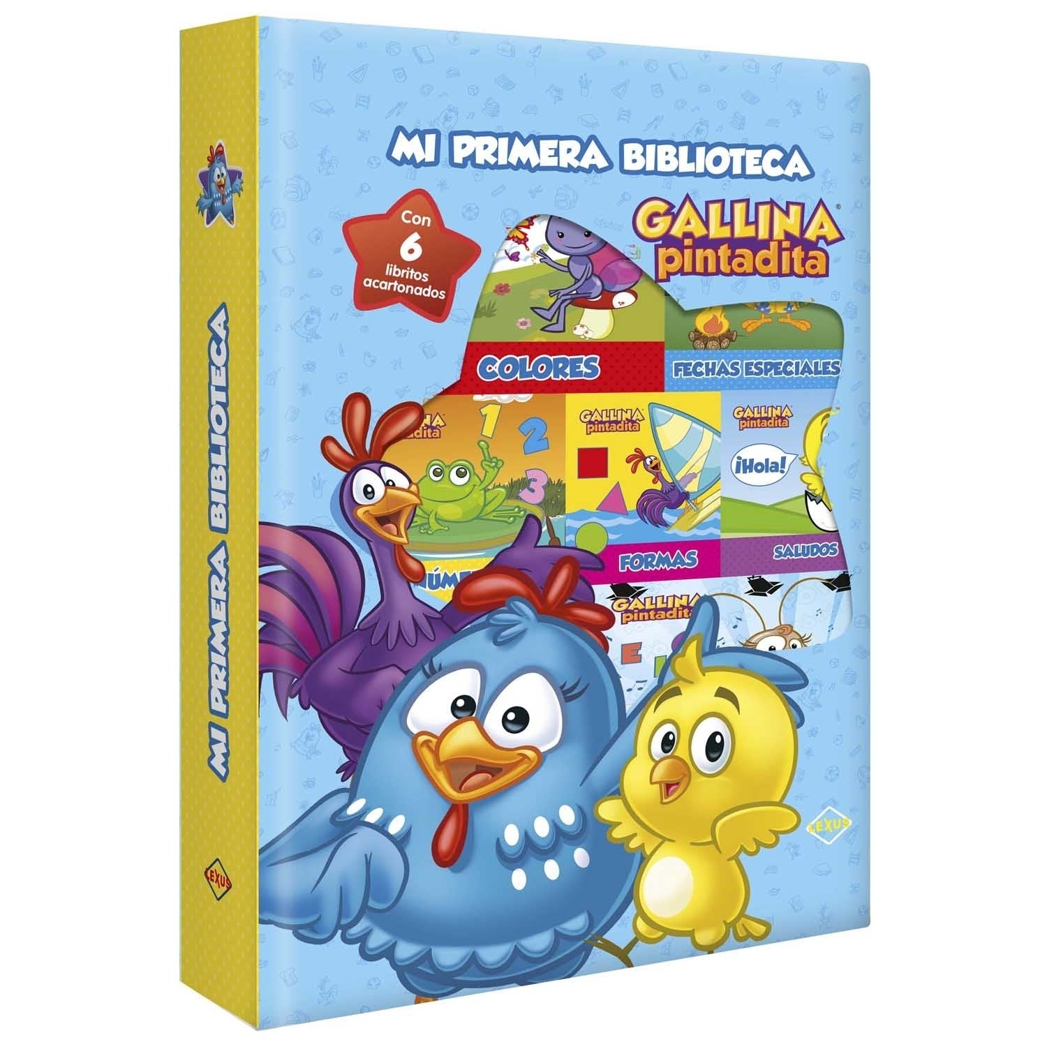 Gallina Pintadita 6 Libritos